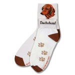 Dachshund Head Socks